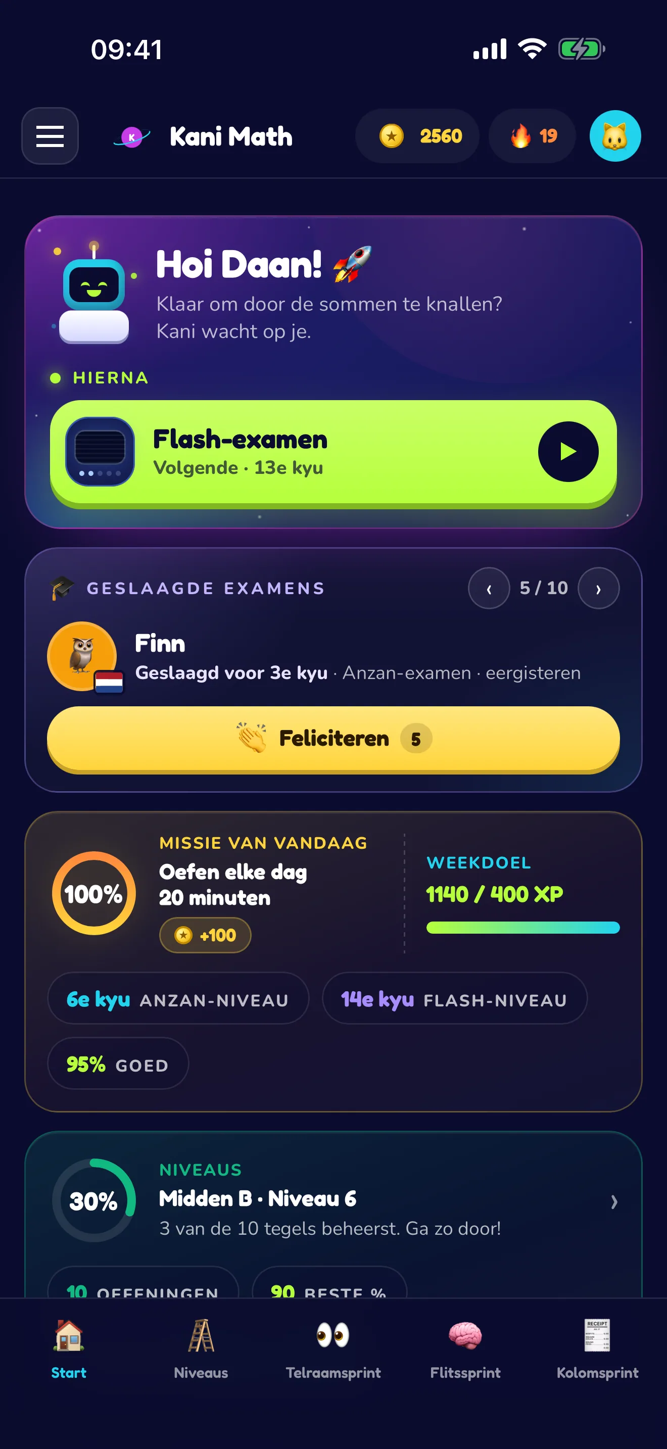 Dagelijkse missies, munten, reeks, ELO.